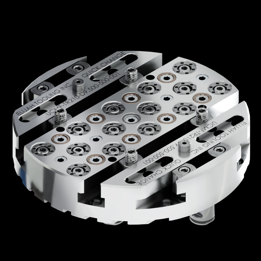 QUICK-CHANGE MODULAR FIXTURE PLATE FOR TRUNNION