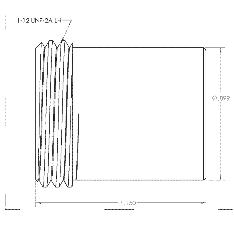 用於 AA02 型 INVERT-A-BOLT™ 扣件的孔塞 (IVB)