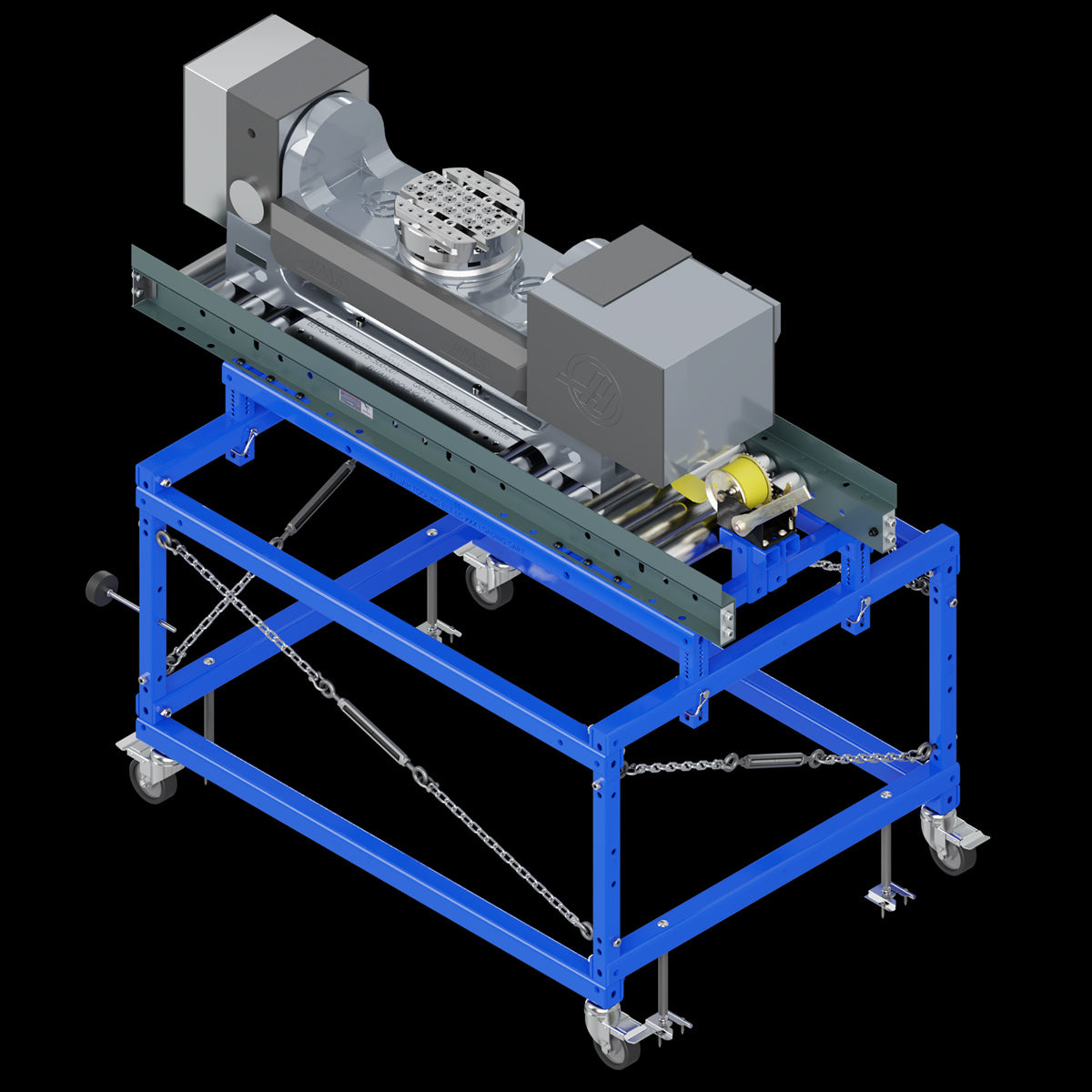 HEAVY DUTY LOADING CART FOR TRUNNION