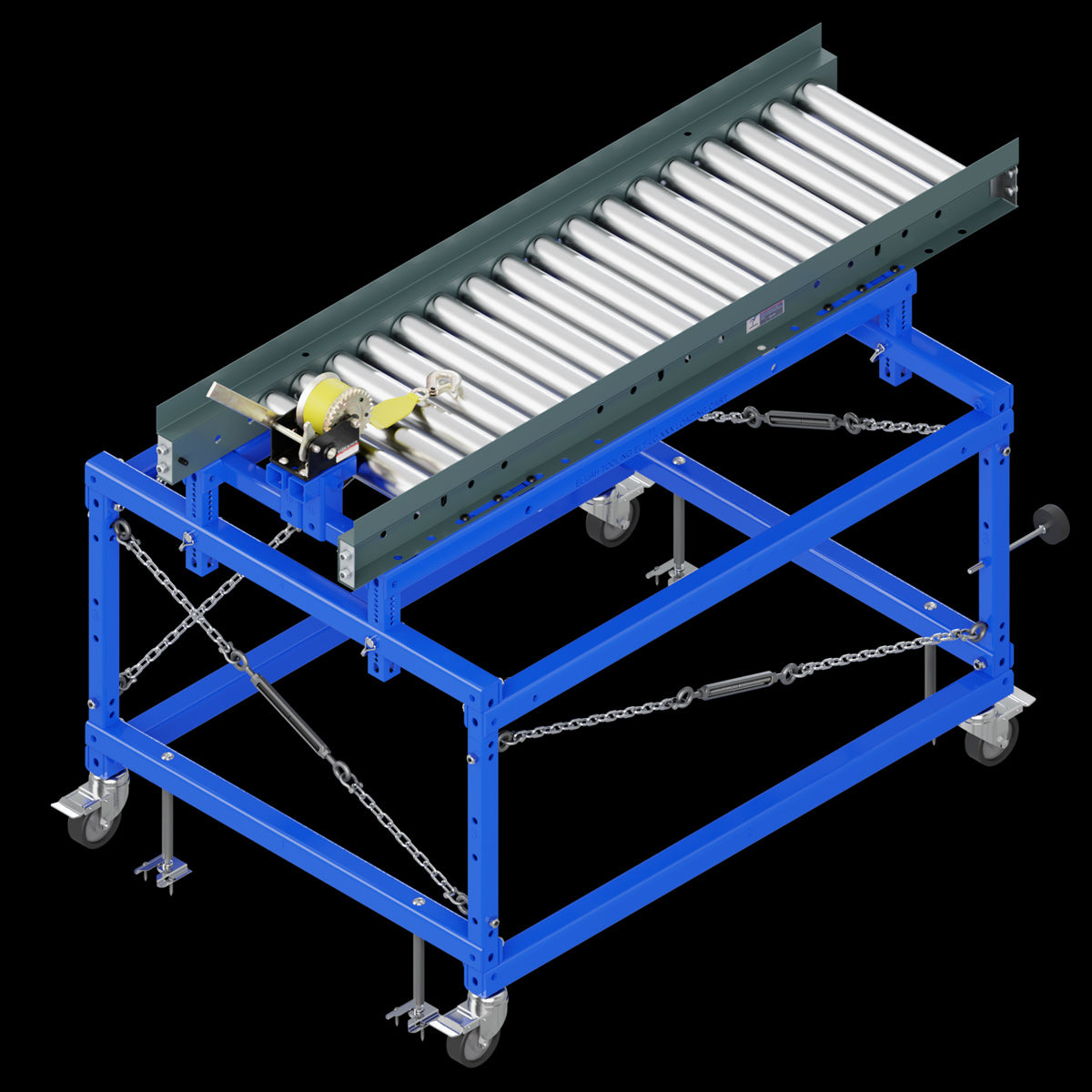 HEAVY DUTY LOADING CART FOR TRUNNION