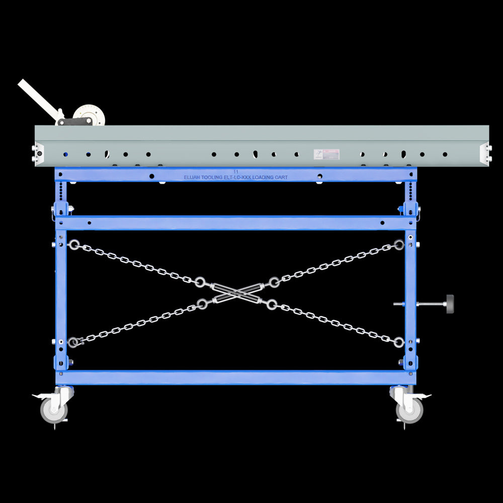 HEAVY DUTY LOADING CART FOR TRUNNION